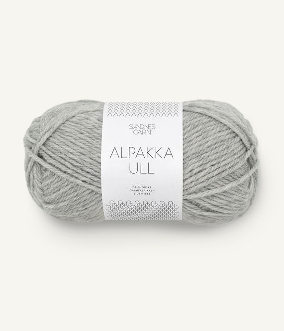 Hovedbilde Alpakka Ull 1042 Grey Melange